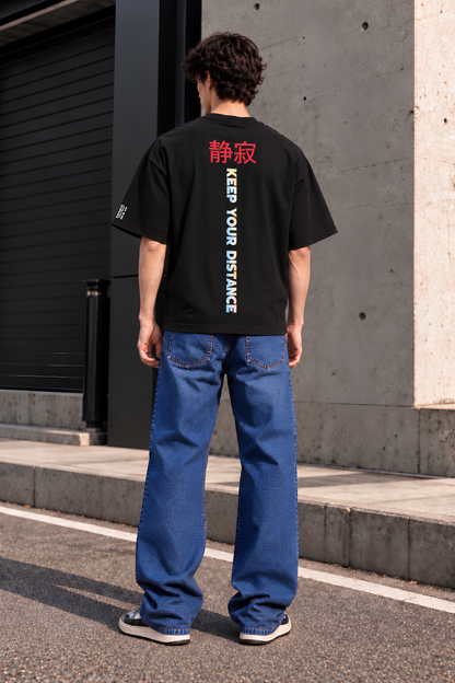 Seijaku Oversized Graphic Boxy-Fit T-shirt