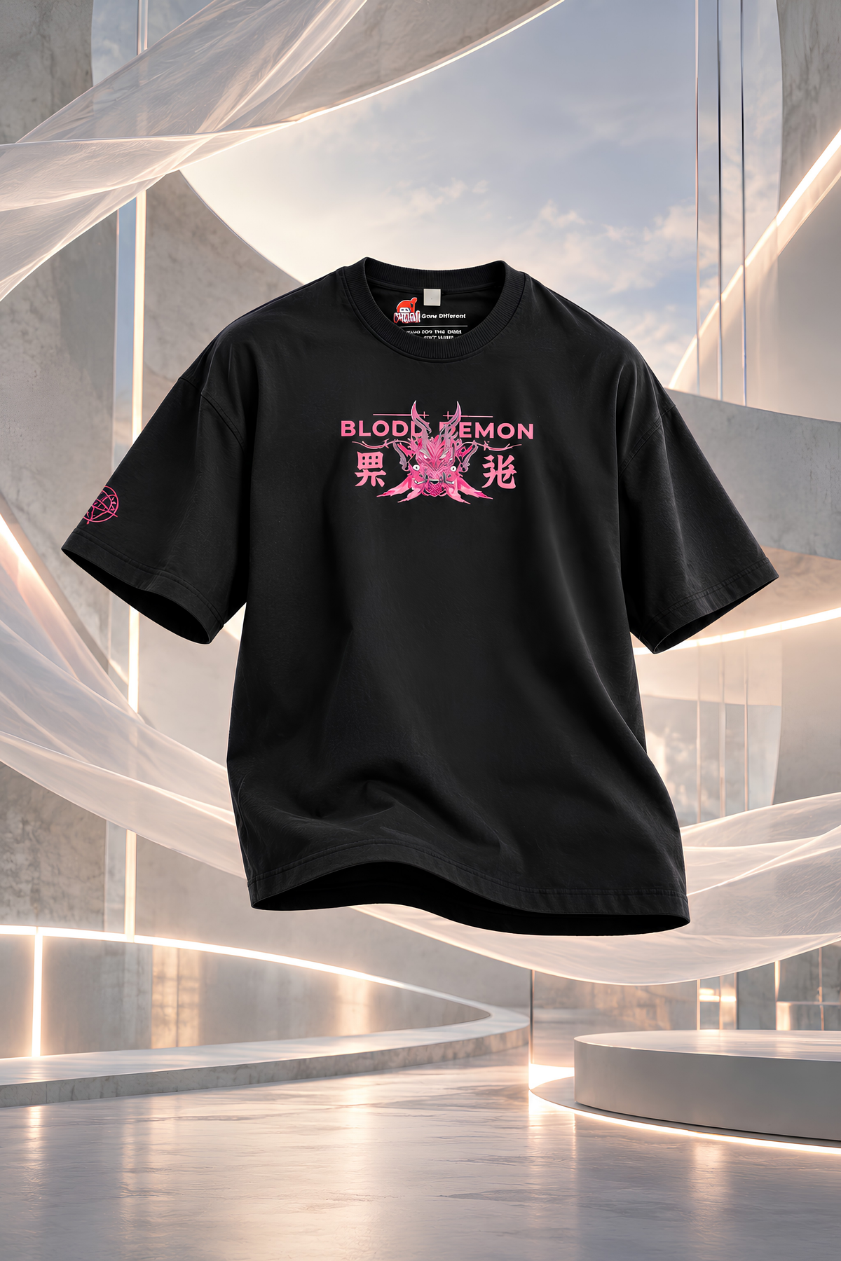 Crimson Winged Blood Demon - Boxy-Fit T-shirt