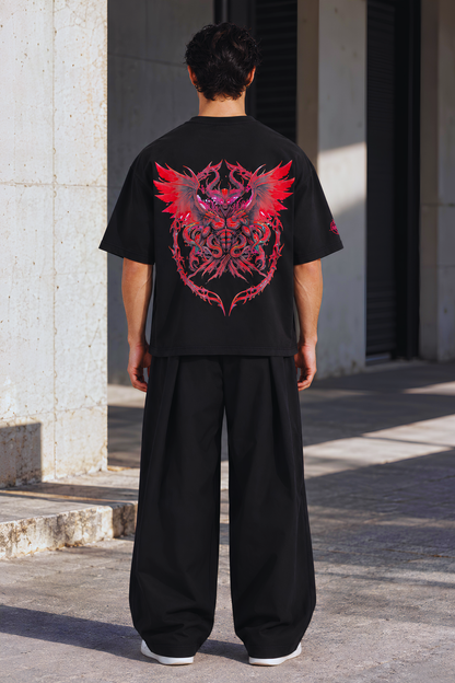 Crimson Winged Blood Demon - Boxy-Fit T-shirt