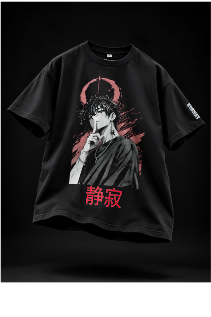 Seijaku Oversized Graphic Boxy-Fit T-shirt